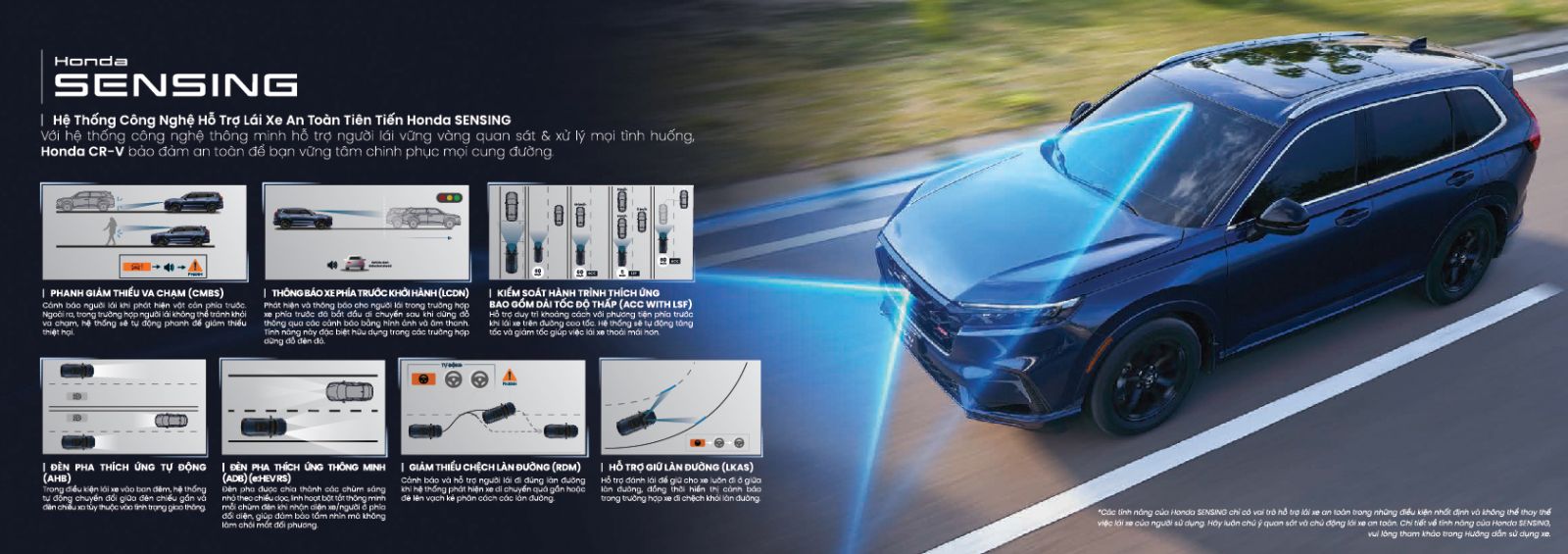 Tận hưởng công nghệ mới trên CR-V 2023